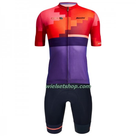 Fietskleding (Fietsshirt + Korte Koersbroek) 2022 LA Vuelta Alicante - Veelkleurig